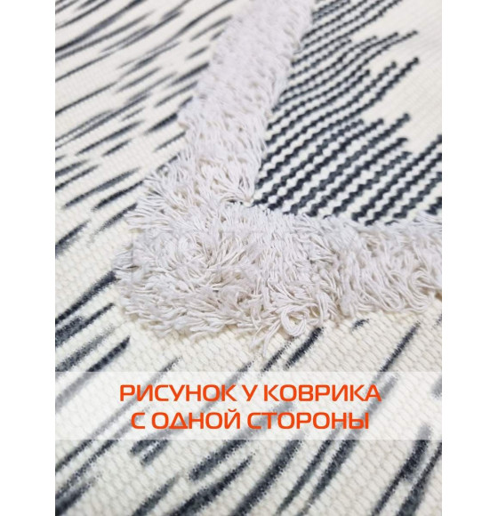 Коврик декоративный MATEX TUFTED  Размер: 60x90  Цвет: бежевый;серый Артикул: SLY2313 (SLY2313) 