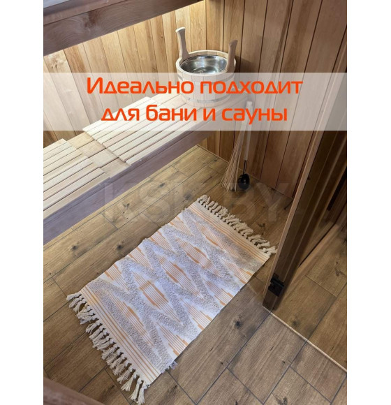 Коврик декоративный MATEX TUFTED  Размер: 60x90  Цвет: бежевый;золотистый Артикул: SLY2315 (SLY2315) 
