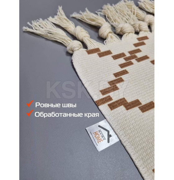 Коврик декоративный MATEX TUFTED  Размер: 60x90  Цвет: бежевый;молочный Артикул: SLY2316 (SLY2316) 