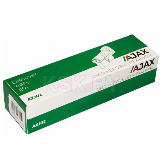 Цилиндровый механизм Ajax AX1000Key60 (25+10+25) CP хром  (39831) 