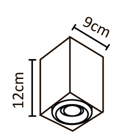 Светильник накладной точечный Arte Lamp PICTOR A5655PL-1WH