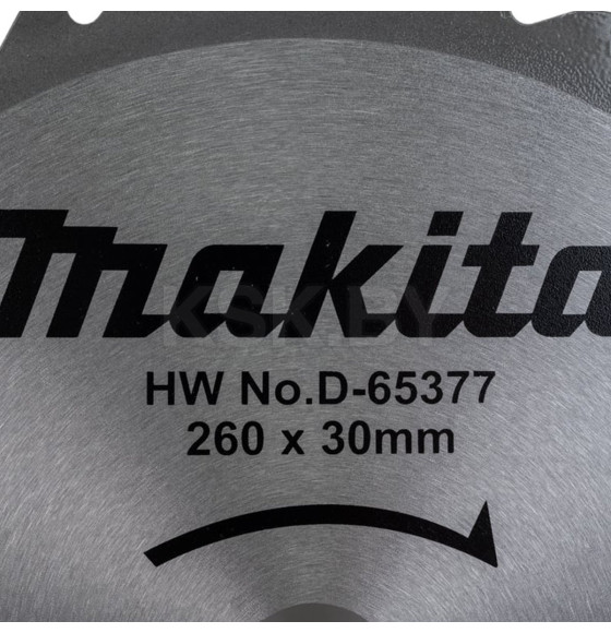 Диск пильный по дереву 260x40Tх30 мм MAKITA D-65377 (D-65377) 