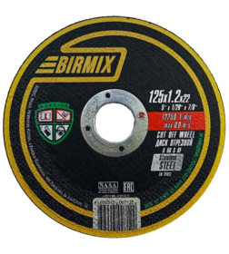 Круг отрезной по стали 125x1,2x22,23 мм BIRMIX BK-112512117