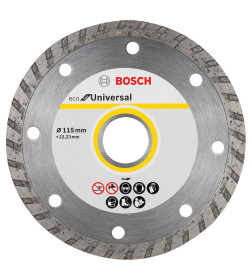 Диск алмазный 115х22 мм универсальный Turbo ECO UNIVERSAL BOSCH 2608615045