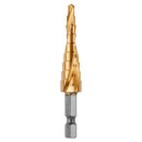 Сверло по металлу ступенчатое 4-12 мм HSS TIN (спиральный профиль) GEPARD GP0304-12 (GP0304-12)