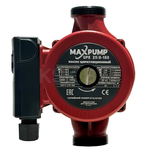 Насос циркуляционный MAXPUMP UPE 25/8-180