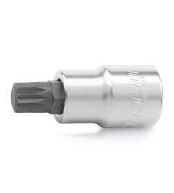 Головка торцевая 1/2" с вставкой-битой SPLINE M6 TOPTUL BCHA1606