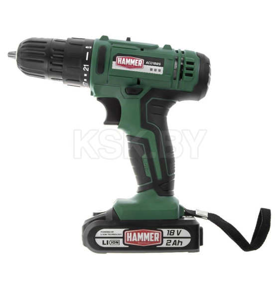 Дрель-шуруповерт аккумуляторная Hammer ACD18BS (680329) 