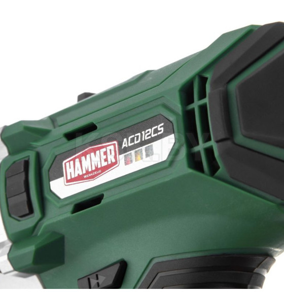 Дрель-шуруповерт аккумуляторная Hammer Flex ACD12CS (645151) 