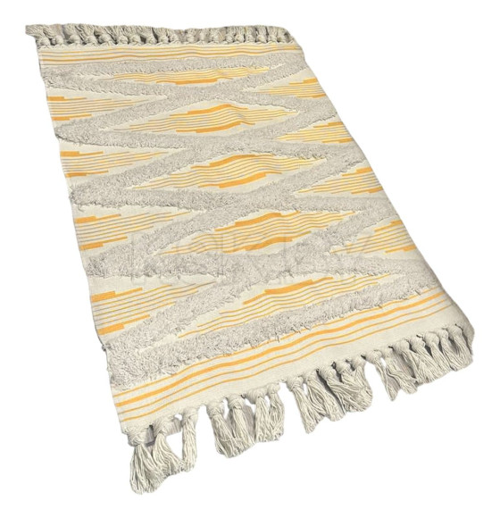 Коврик декоративный MATEX TUFTED  Размер: 60x90  Цвет: бежевый;золотистый Артикул: SLY2315 (SLY2315) 