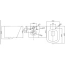 Унитаз подвесной Taliente Carreto CR25200 с крышкой микролифт (CR25200) 