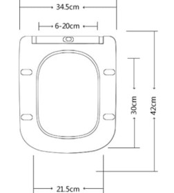 Унитаз подвесной Taliente Carreto CR25200 с крышкой микролифт