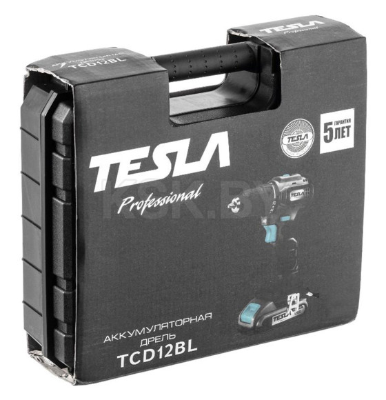 Дрель-шуруповерт аккумуляторная TESLA TCD12BL (834528) 