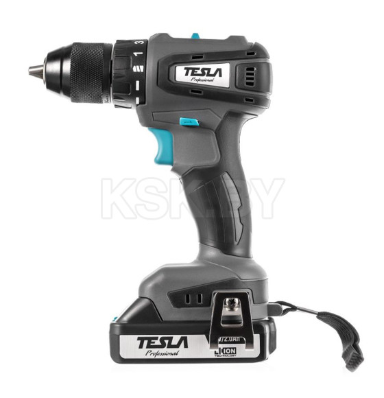 Дрель-шуруповерт аккумуляторная TESLA TCD18BL (840369) 