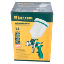 Краскопульт пневматический с верхним бачком KRAFTOOL AirKraft (06522-1.4) 