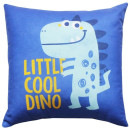 Подушка декоративная MATEX DINO. LITTLE COOL DINO. Размер: 33x33 Цвет: синий, голубой, желтый (63-599) 