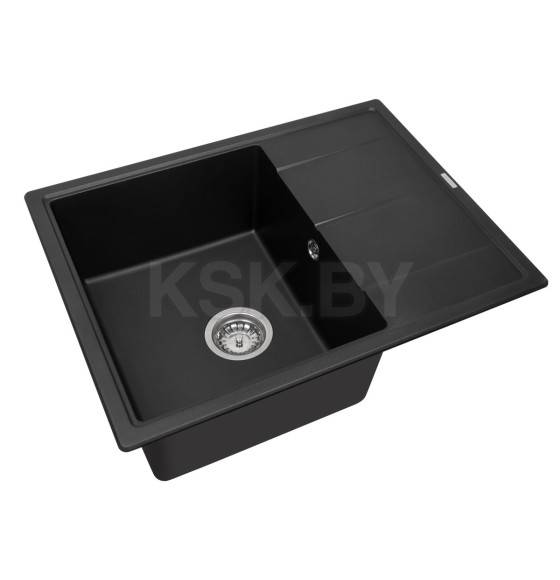 Мойка AquaSanita Rock SQR 102 601 AW black metallic (SQR 102 601) 