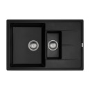 Мойка AquaSanita Rock SQR 104 601 AW black metallic (SQR 104 601) 