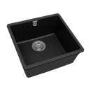 Мойка AquaSanita Fast SQF 102 601 AW black metallic (SQF 102 601) 