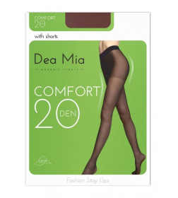 Колготки женские 1445 DEA MIA COMFORT 20 (ПА тонкие), р. 6 MOCCA