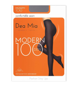 Колготки женские 1453 DEA MIA MODERN 100 (ПА микрофибра), р. 6 GRAFIT