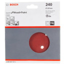 Шлифлист 150 мм К240 для дерева и краски BOSCH 2608605722 (2608605722) 