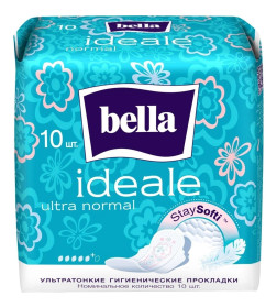 Ультратонкие женские гигиенические прокладки Bella Ideale Ultra normal 10