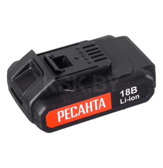 Дрель-шуруповерт аккумуляторная Ресанта ДА-50Л2-18А (75/14/9) 