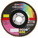 Круг лепестковый шлифовальный 125х22 мм ZK40 (плоский КЛТ1) LUGAABRASIV (4603347224878) 