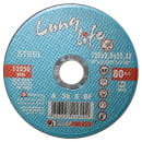 Круг отрезной по металлу 115х2.5x22.2 мм Long Life LUGAABRASIV (4603347235317) 