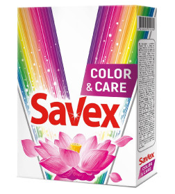 Средство моющее синтетическое порошкообразное Savex Color&Care Automat 300г