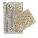 Комплект ковриков для в/к CASTAFIORE NATURALE YELPAZE 100% хлопок, 60*100,50*60 см, БЕЖЕВЫЙ