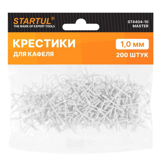 Крестики для кафеля 1,0 мм (200 шт.) STARTUL MASTER ST4404-10 (ST4404-10) 