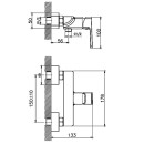 Смеситель с гигиеническим душем Haiba HB55176 (HB55176) 