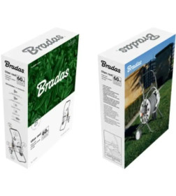Тележка для шланга 1/2" 60 м TITAN REEL BRADAS WHITE LINE WL-W5000
