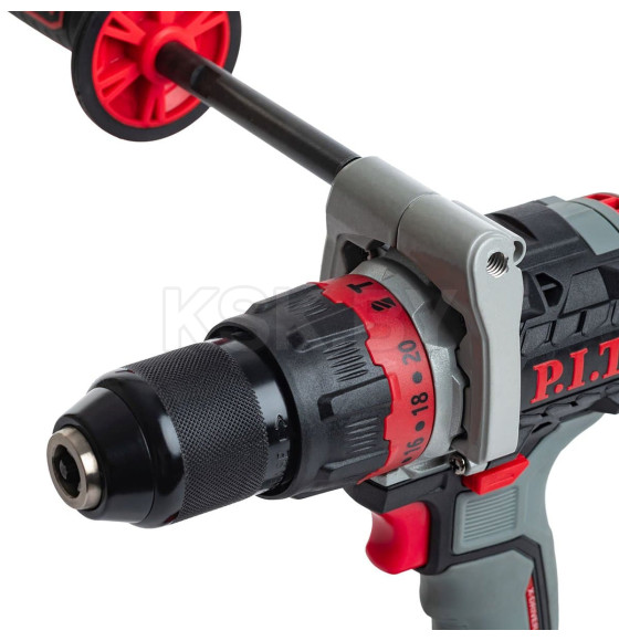 Дрель-шуруповерт ударная аккумуляторная X-DRIVER P.I.T. PSB20H-13C/2 (PSB20H-13C/2) 