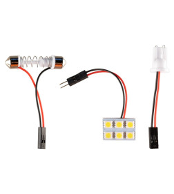 Панель светодиодная 12V 6 SMD диодов, 24*15мм Белая SKYWAY