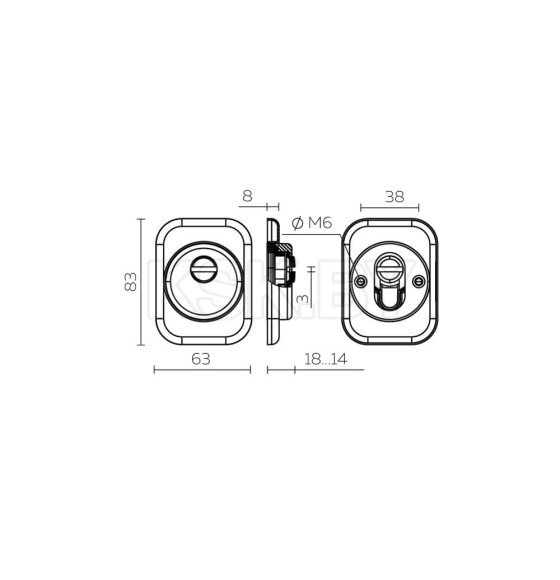 Броненакладка Fuaro Def.XL/K-EXT.4286 BL-24 черный (40895) 