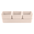 Кашпо "Фиори" Трио Цв. Пудровый La Decoro