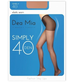 Колготки женские 1456 DEA MIA SIMPLY 40 (ПА плотные), р. 5 NATURA