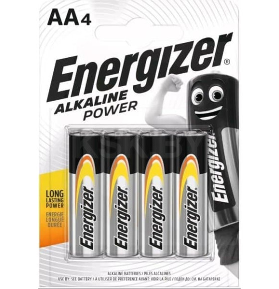 Батарейка AA FR06 BL-4 Alkaline power Energizer (638377P) 