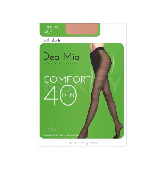 Колготки женские 1448 DEA MIA COMFORT 40 (ПА плотные), р. 3 NATURAL (3С1445-Д38) 