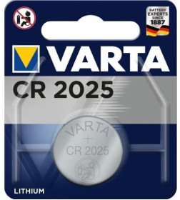 Батарейка CR2025 BL1 3V Lithium Varta Electronics