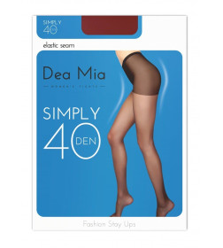 Колготки женские 1456 DEA MIA SIMPLY 40 (ПА плотные), р. 2 SHADE