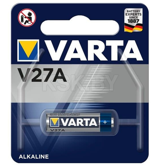 Батарейка A27 12V LR27/MN27 BL1 Alkaline Varta ELECTRONICS (4227101401) 