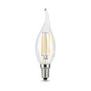 Лампа Gauss Filament Свеча на ветру 9W 680lm 2700К Е14 LED  (104801109) 