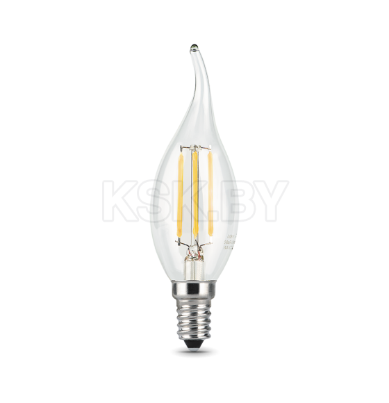 Лампа Gauss Filament Свеча на ветру 9W 680lm 2700К Е14 LED  (104801109) 