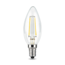 Лампа Gauss Filament Свеча 9W 680lm 2700К Е14 LED  (103801109) 