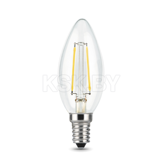 Лампа Gauss Filament Свеча 9W 680lm 2700К Е14 LED  (103801109) 