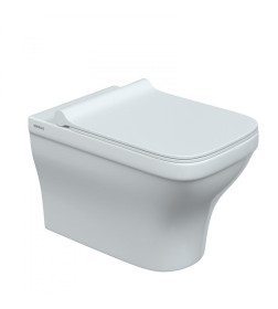 Комплект BERGES 042450 (инсталляция NOVUM, кнопка D3 хром глянец, унитаз Strati Rimless, сидение дюропласт Strati Slim SO)